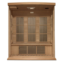 Load image into Gallery viewer, Maxxus 3 Person Near Zero EMF FAR Infrared Sauna MX-K306-01-ZF Inside