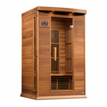 Maxxus 2 Person Near Zero EMF FAR Infrared Sauna MX-K206-01-ZF CED on white background