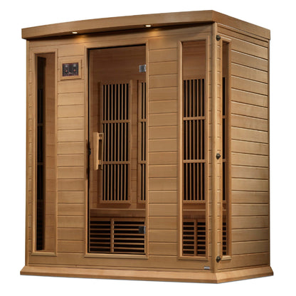 Maxxus 4 Person Near Zero EMF FAR Infrared Sauna MX-K406-01-ZF on white background