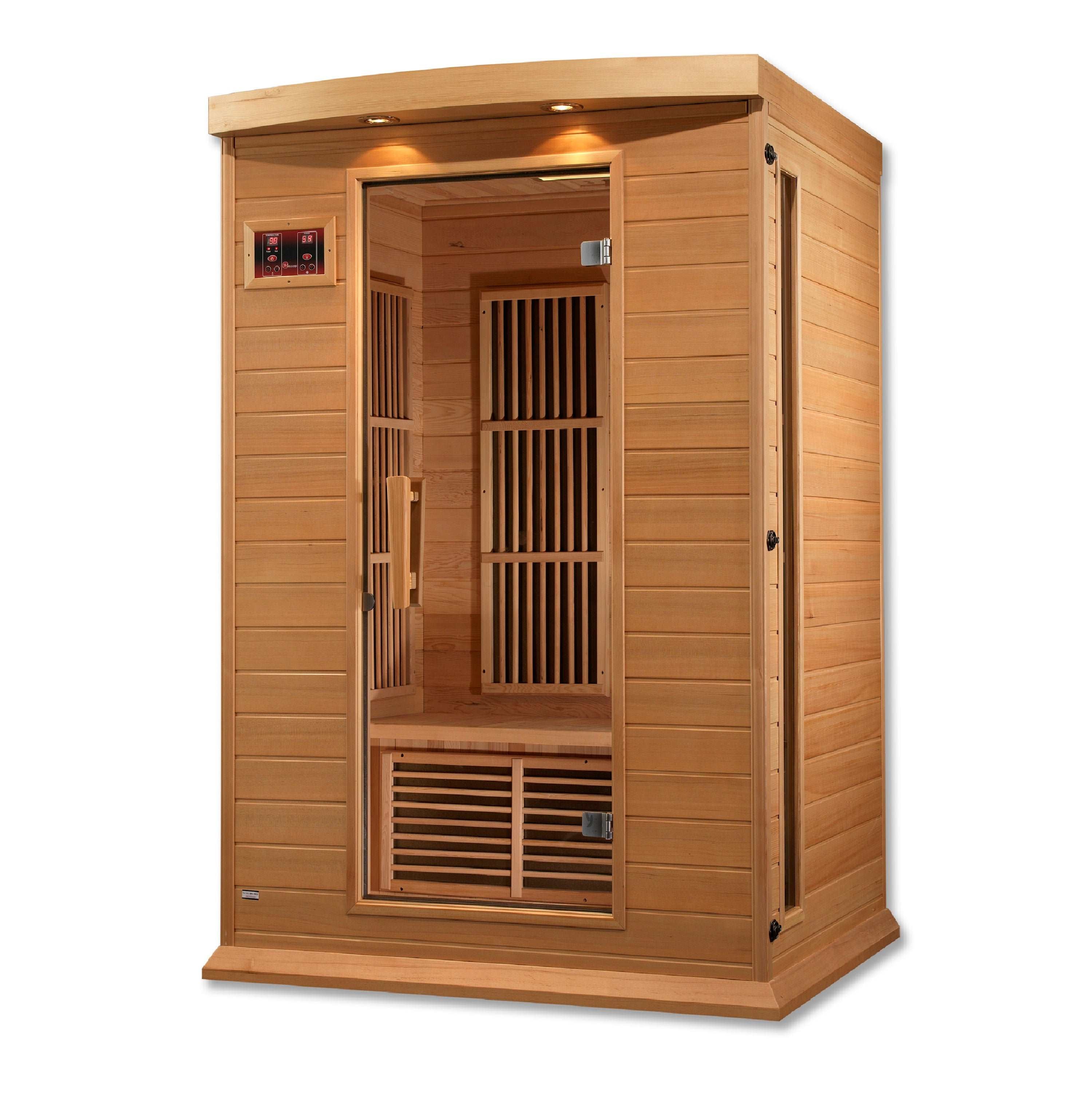 Maxxus Saunas 2-Person Low EMF Far Infrared Sauna, MX-K206-01