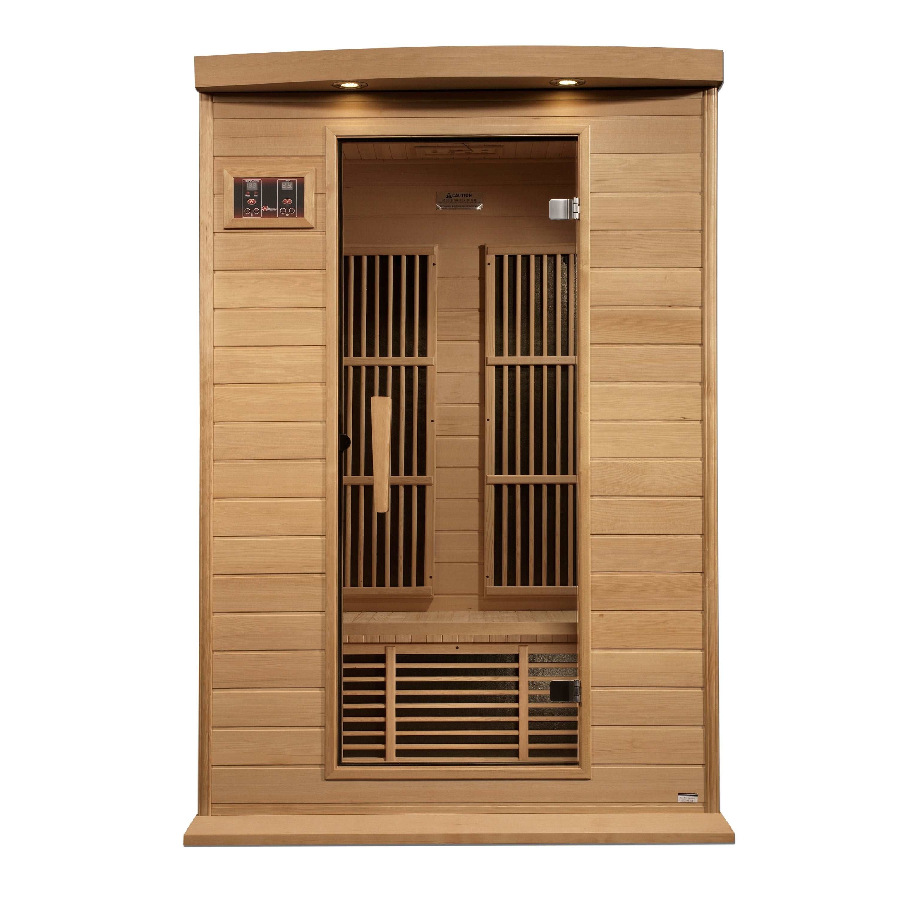 Maxxus Saunas Near Zero EMF 2-Person Far Infrared Sauna MX-K206-01