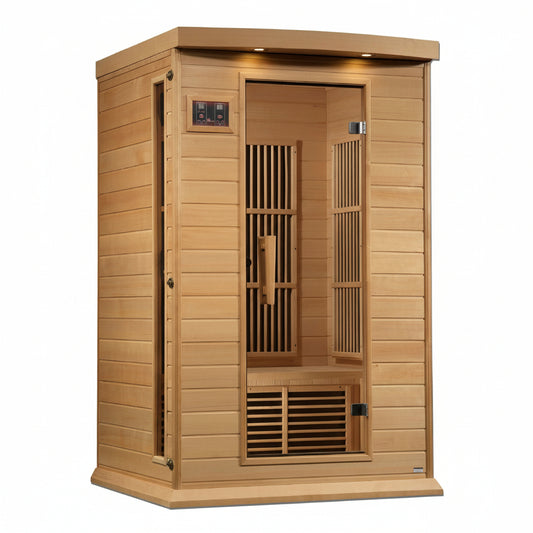 Maxxus 2 Person Near Zero EMF FAR Infrared Sauna MX-K206-01-ZF