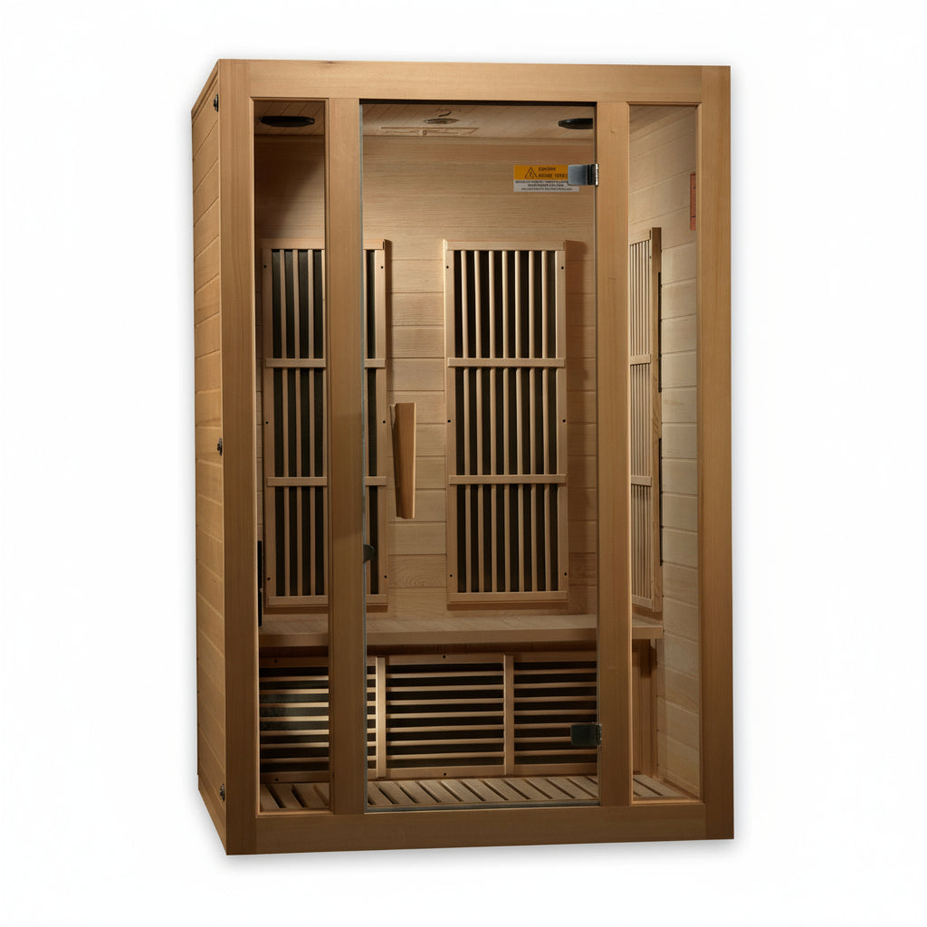 Maxxus Seattle 2 Person Sauna Low EMF Far Infrared MX-J206-01