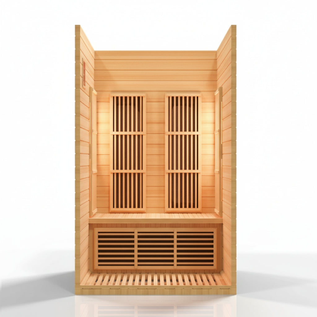 Maxxus Seattle 2-Person Low EMF FAR Infrared Sauna | Sun Valley Saunas