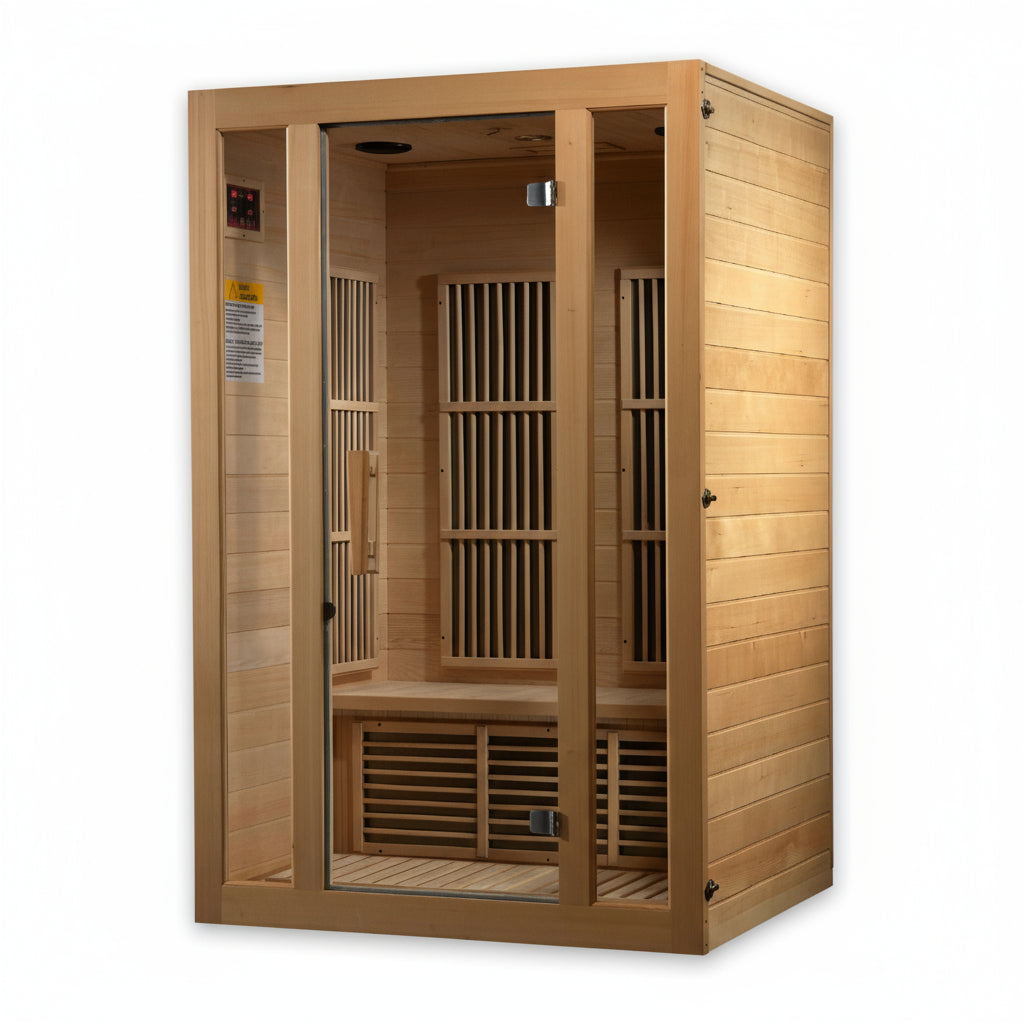 Maxxus Seattle 2-Person Low EMF FAR Infrared Sauna MX-J206-01