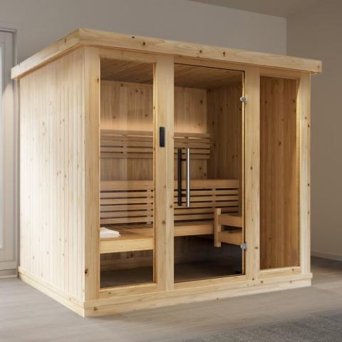 SaunaLife Model X7 6 Person Indoor Traditional Sauna