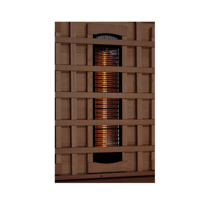 Golden Designs Reserve 6 Person Near Zero EMF Full Spectrum Infrared Sauna, GDI-8260-01
