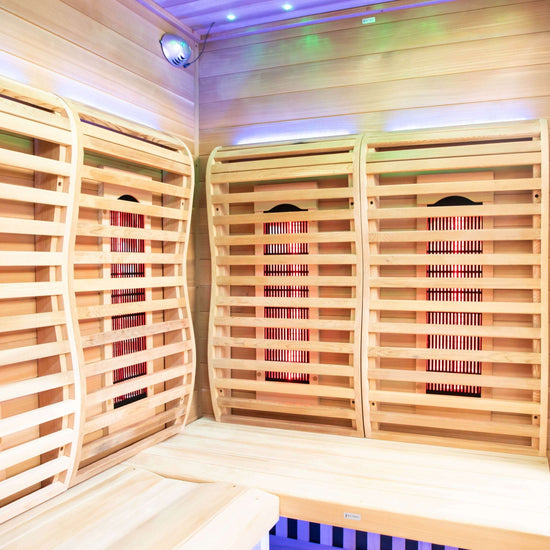 Sun Home Luminar 2 Person Outdoor Infrared Sauna