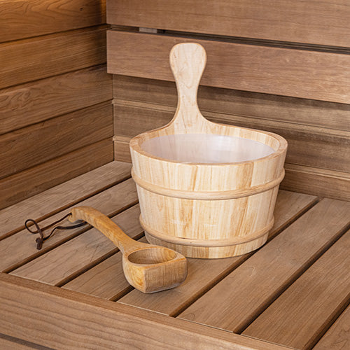 Sauna Bucket & Ladle