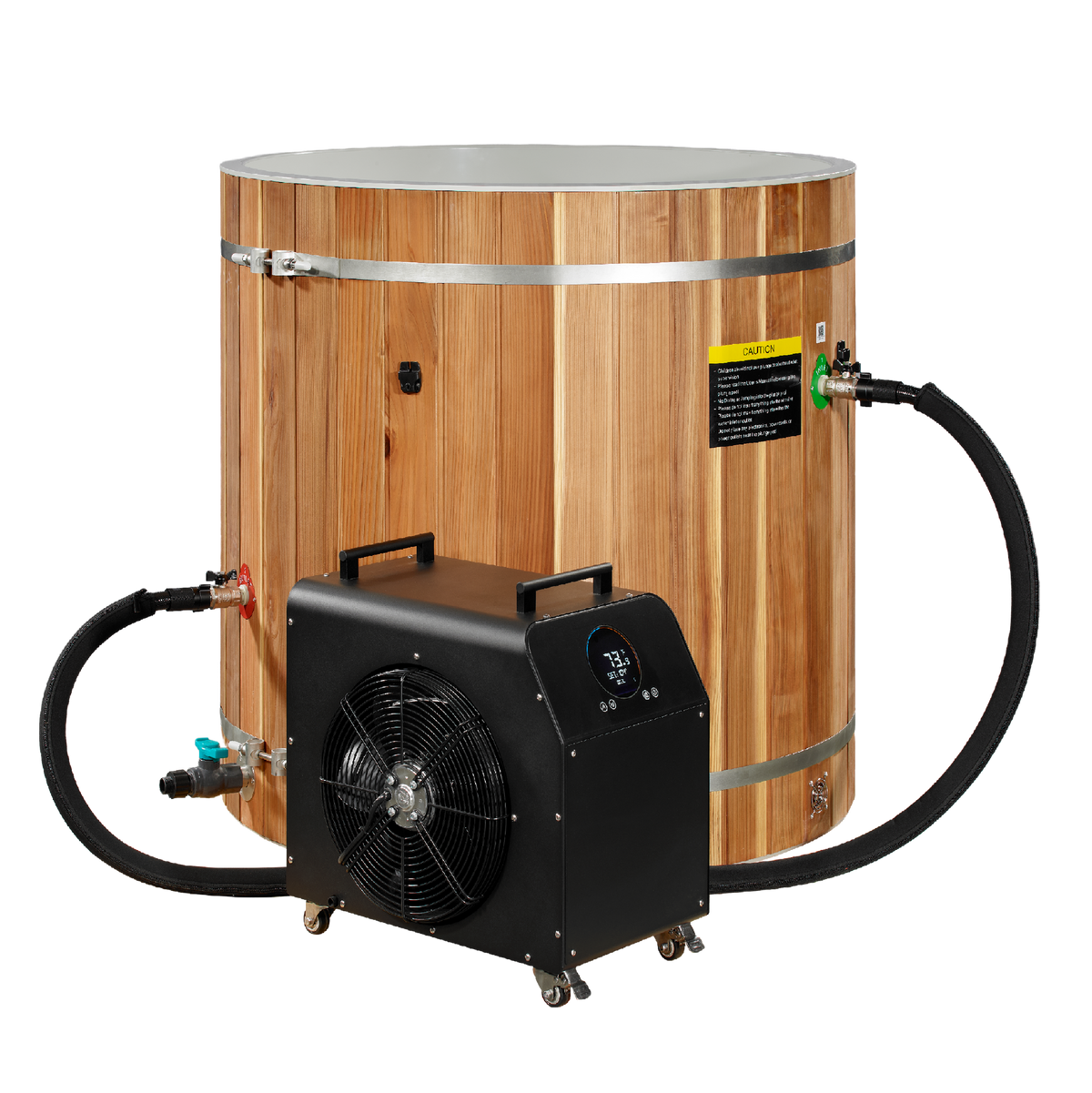 Dynamic Cold Therapy Barrel Cold Plunge with chiller