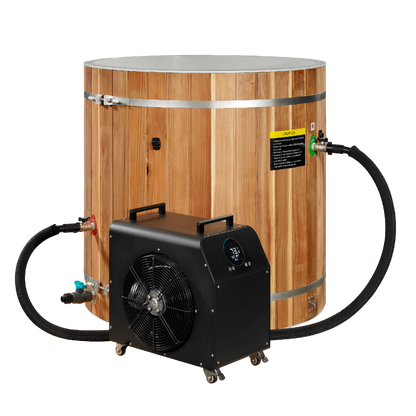 Dynamic Cold Therapy Barrel Cold Plunge with chiller