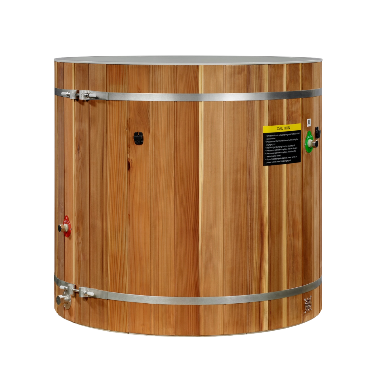 Dynamic Cold Therapy Barrel Cold Plunge - Pacific Cedar