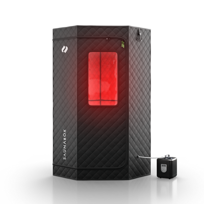 SaunaBox® SmartSteam Pro With Red-Light Therapy