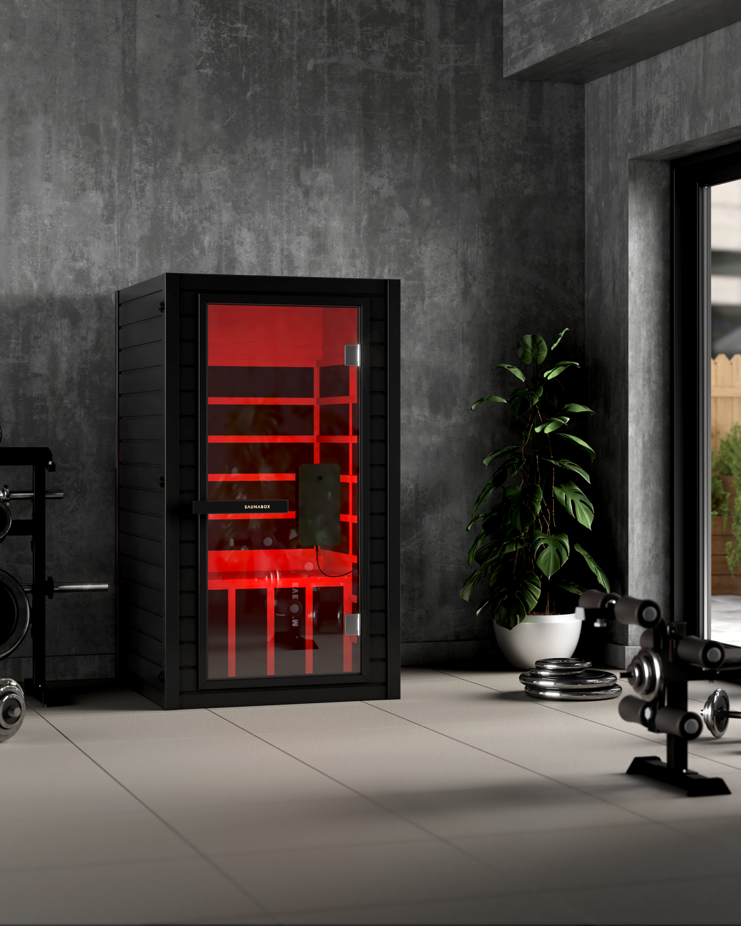 SaunaBox® Solara: Full Spectrum Infrared Sauna