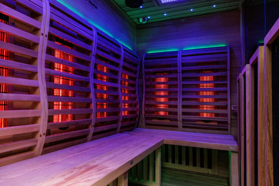 Luminar 5 Person Outdoor Infrared Sauna