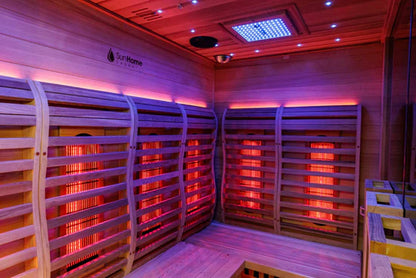 Luminar 5 Person Outdoor Infrared Sauna
