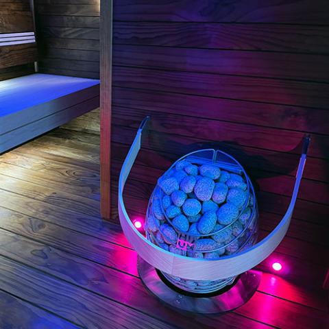 Safety Rail For Huum Drop Sauna Heater 4 - In Sauna