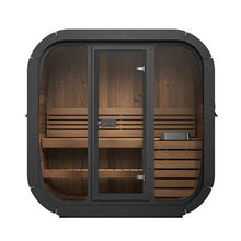 Load image into Gallery viewer, SaunaLife CL4G Outdoor Cube Sauna - Front View