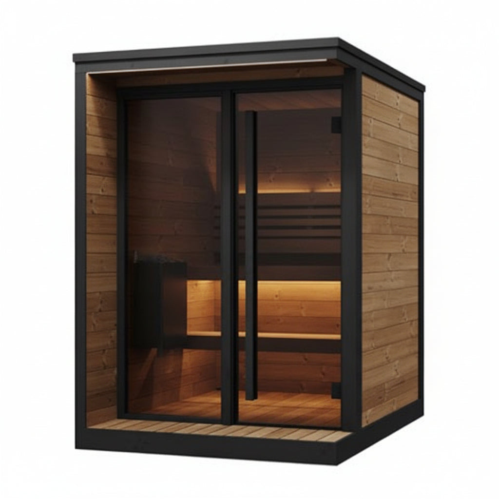 SaunaLife GL4 4-Person Outdoor Traditional Sauna