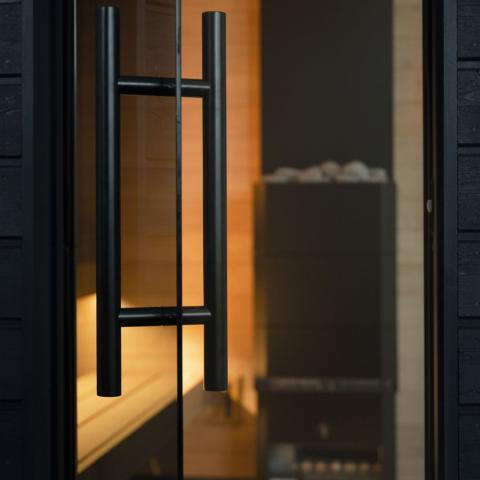 Door Handle of SaunaLife G6 Outdoor Traditional Sauna