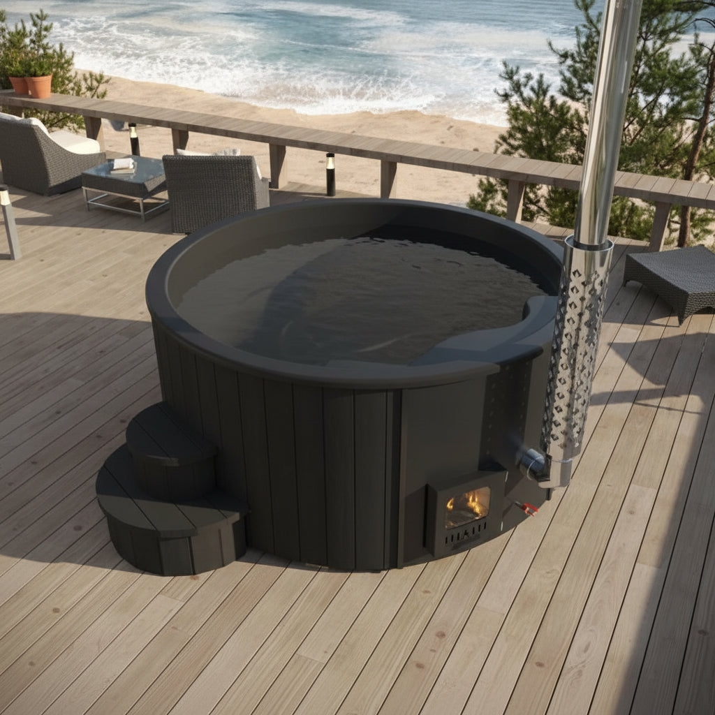 SaunaLife S4B Wood Fired Hot Tub