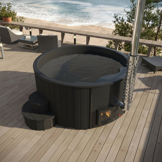 SaunaLife S4B Wood Fired Hot Tub