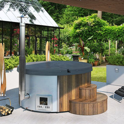 SaunaLife S4N Wood Fired Hot Tub
