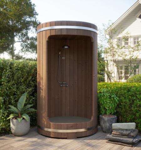 SaunaLife Model R3 Outdoor Shower