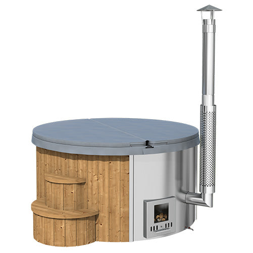 SaunaLife S4N Wood Fired Hot Tub