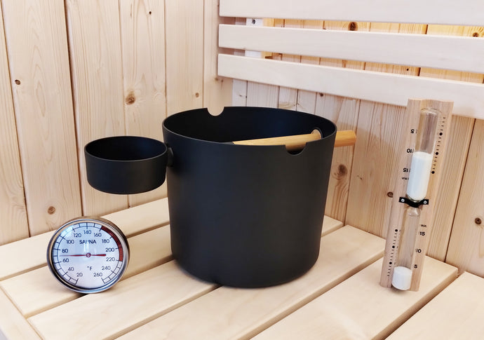 SaunaLife Bucket and Ladle Bundle