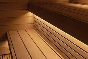 SaunaLife G7 Outdoor Traditional Sauna - Interior Benches