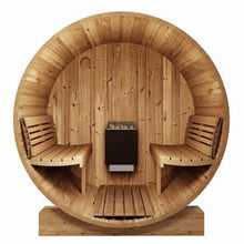 Load image into Gallery viewer, SaunaLife E7G 4 Person Barrel Sauna - Interior View