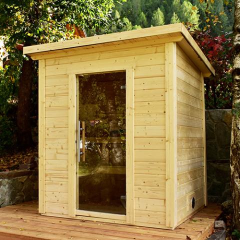 SaunaLife G2 Outdoor Traditional Sauna