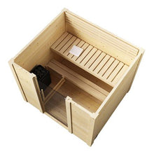 Load image into Gallery viewer, SaunaLife G2 Outdoor Traditional Sauna Top View