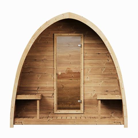 SaunaLife G3 Outdoor Sauna 3