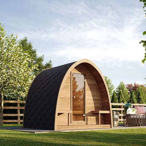 SaunaLife G3 Outdoor Sauna 4