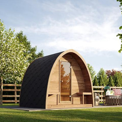 SaunaLife G3 Outdoor Sauna 4
