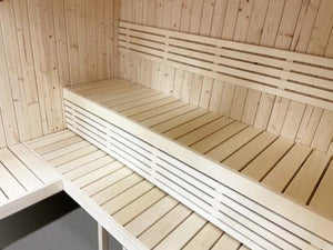 SaunaLife Model X7 6 Person Indoor Traditional Sauna Interior