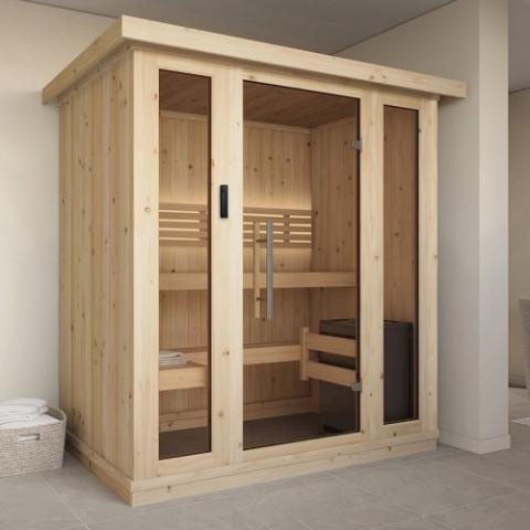 SaunaLife X6 3 Person Indoor Traditional Sauna