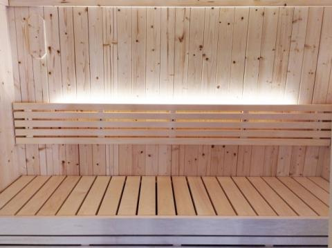 SaunaLife Model X7 6 Person Indoor Traditional Sauna Interior 3
