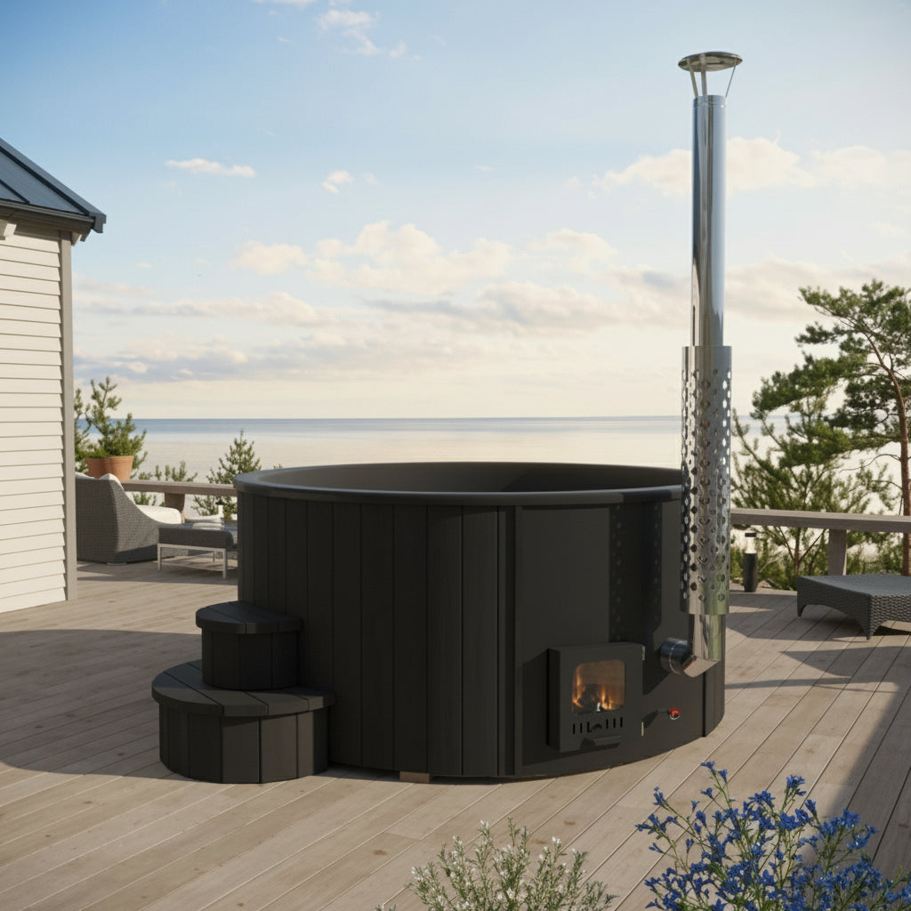 SaunaLife S4B Wood Fired Hot Tub 