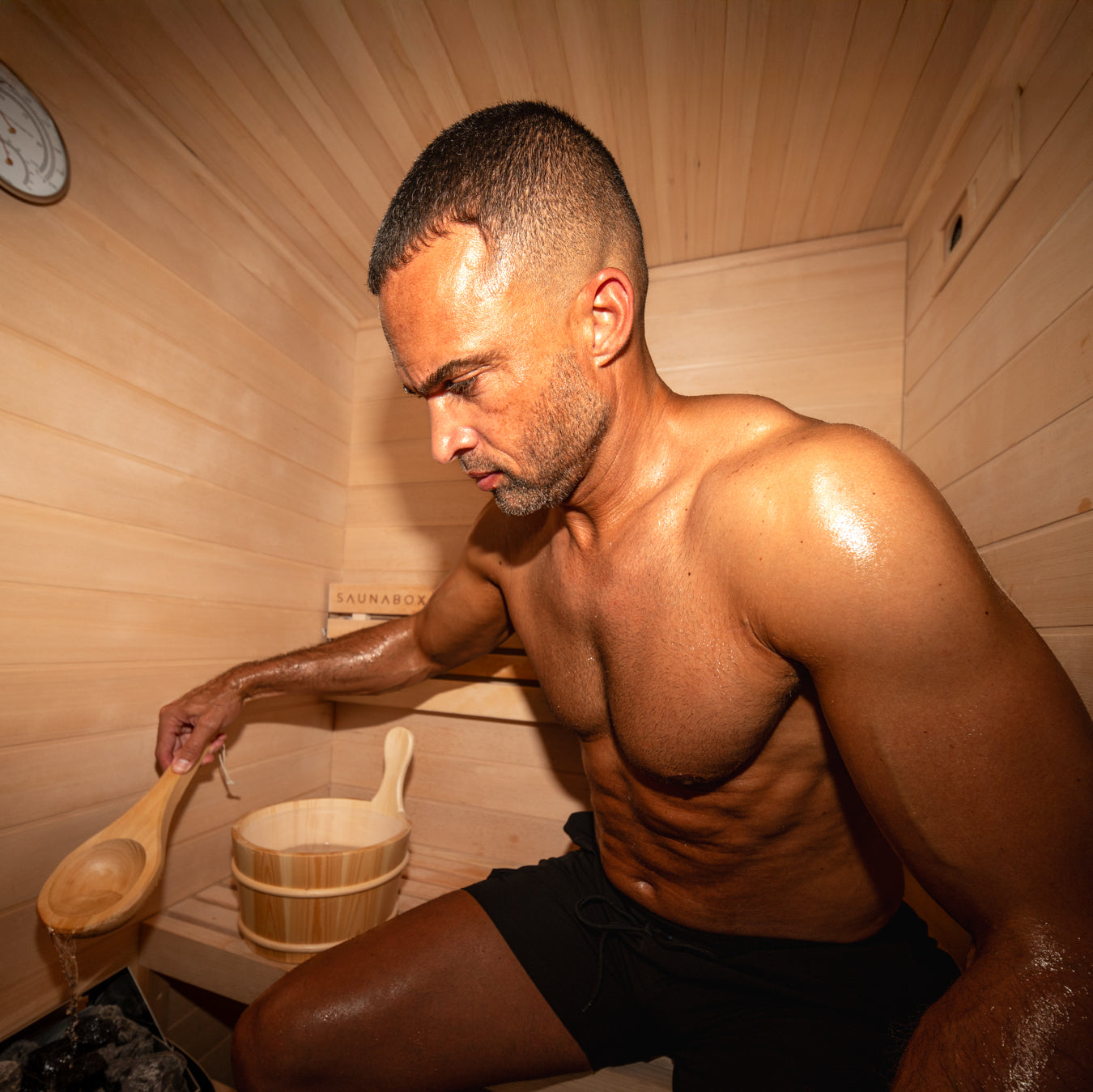 SaunaBox® Forge 1-Person: Traditional Finnish Sauna