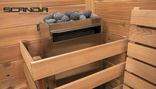 Load image into Gallery viewer, Scandia Electric Ultra Sauna Heater - Small In Sauna