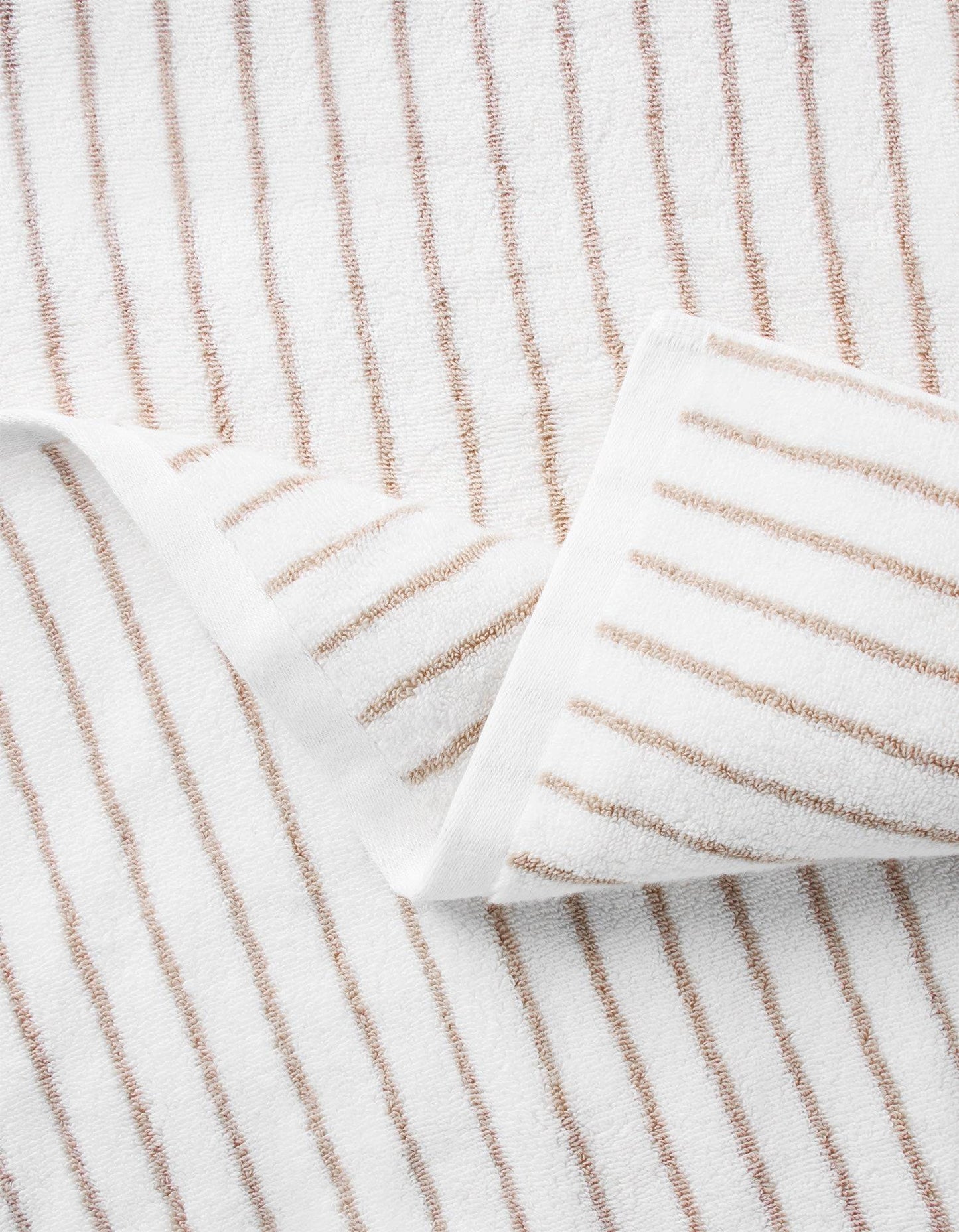 Striped Luxe Bath Towels