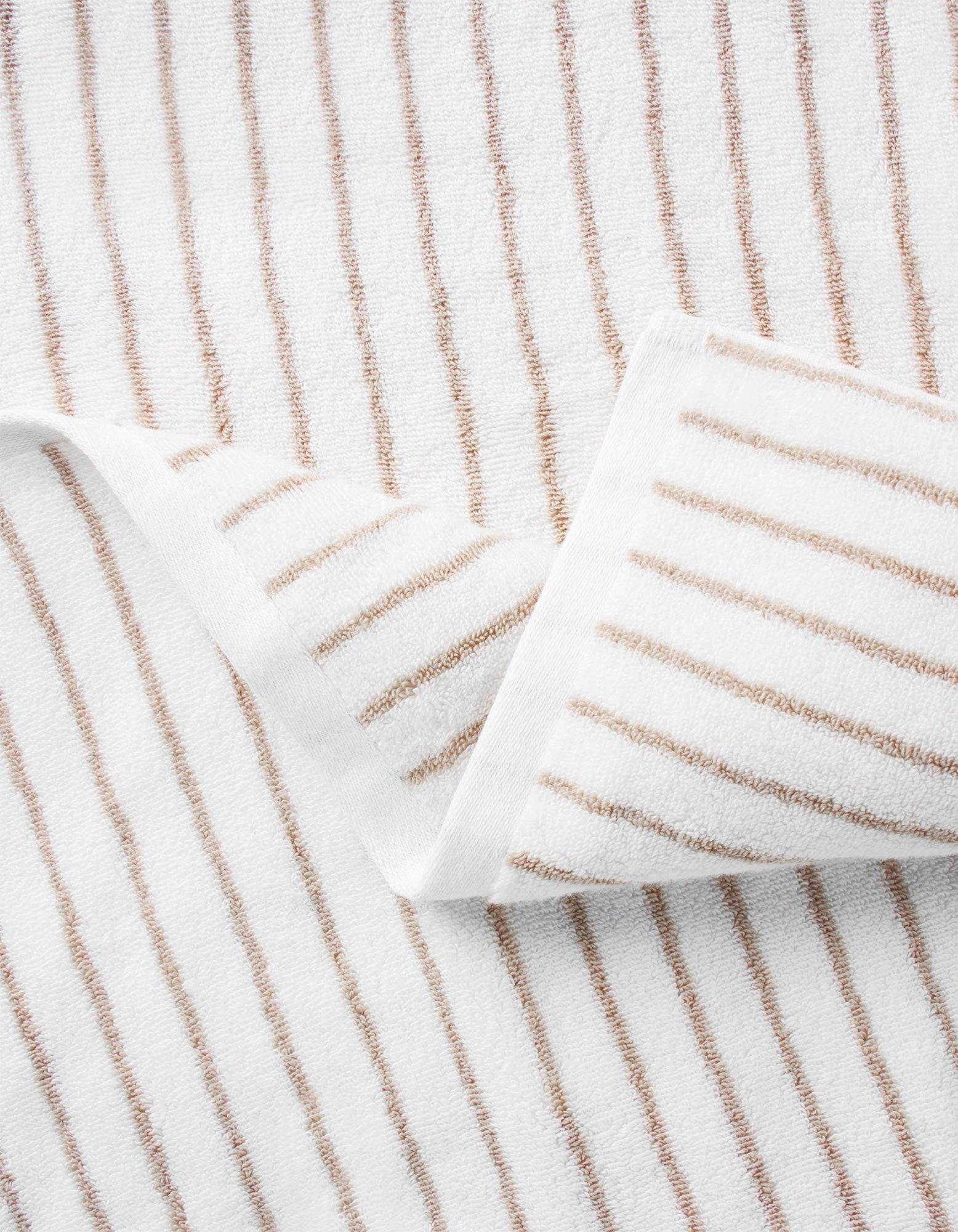 Striped Luxe Bath Towels