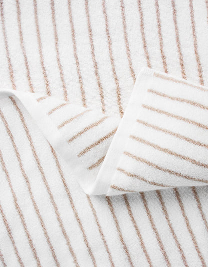 Striped Luxe Bath Towels