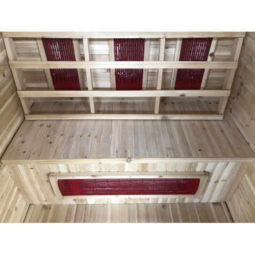 SunRay Burlington 2 Person Outdoor Far Infrared Sauna
