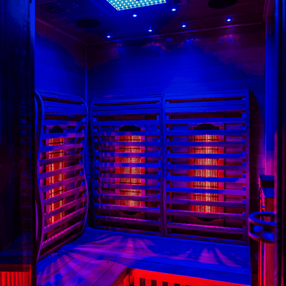 Sun Home Luminar 2 Person Outdoor Infrared Sauna