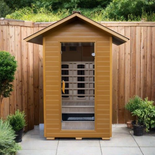 SunRay Saunas Burlington 2 Person Outdoor Infrared Sauna