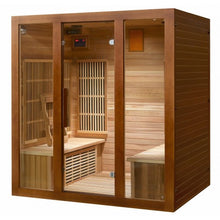 Load image into Gallery viewer, SunRay Saunas Roslyn 4 Person Infrared Sauna Front View